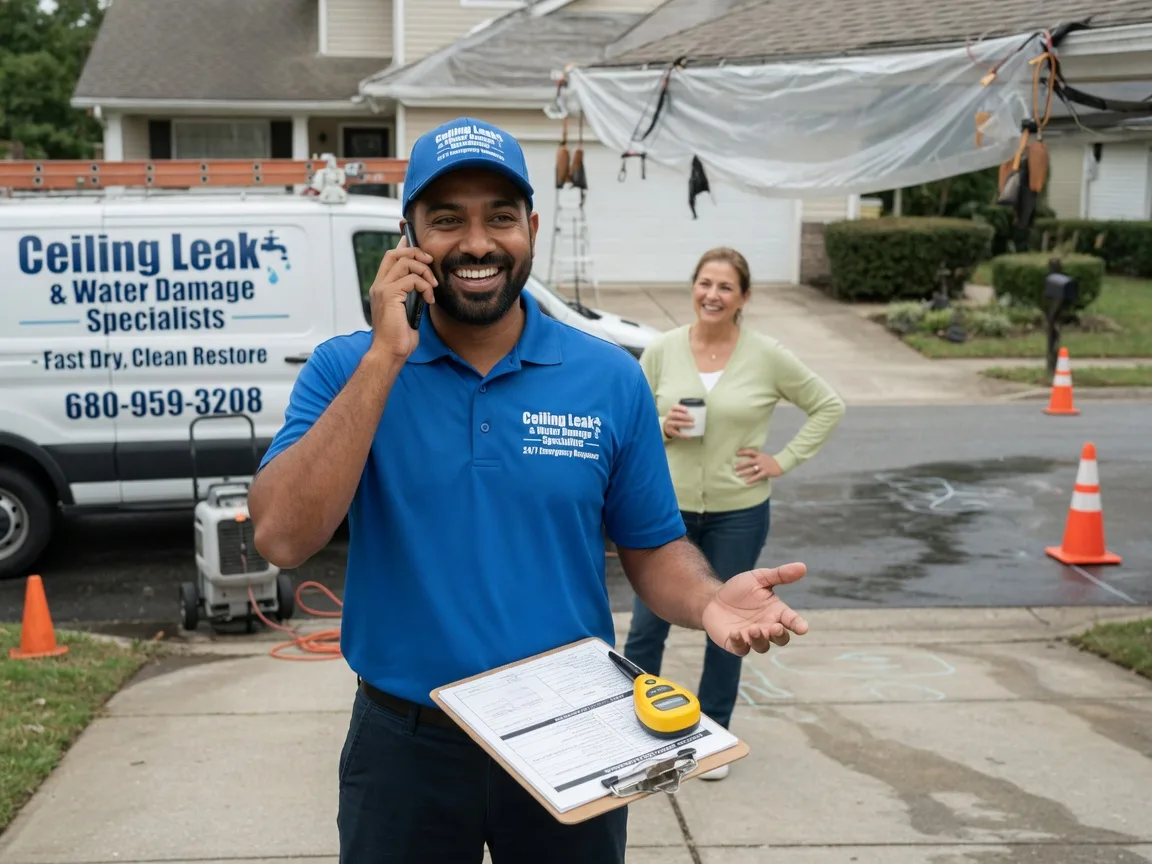 Ceiling Leak Cleanup Sailor Springs, IL FAQs